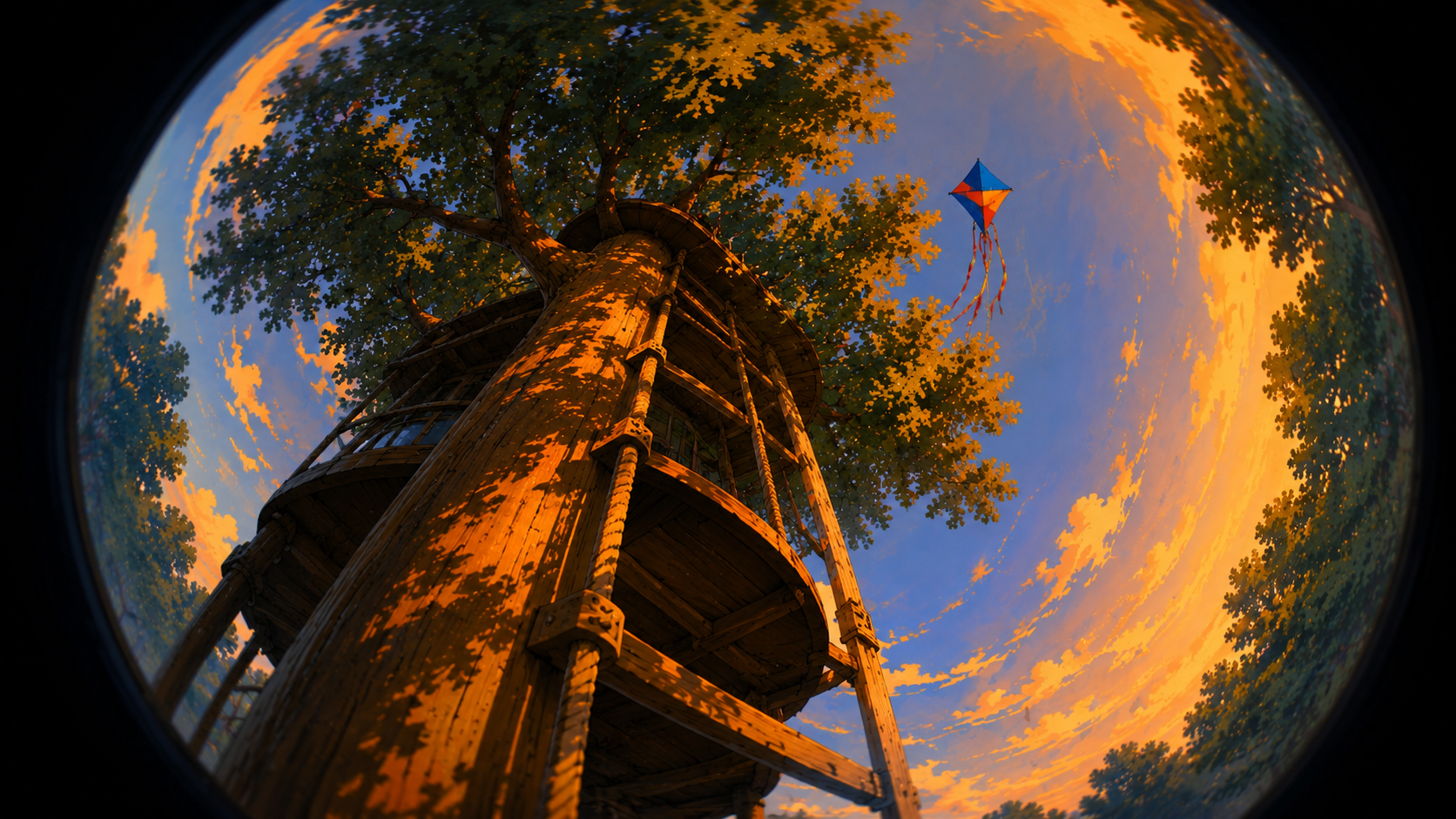 Cat and kite visual 7