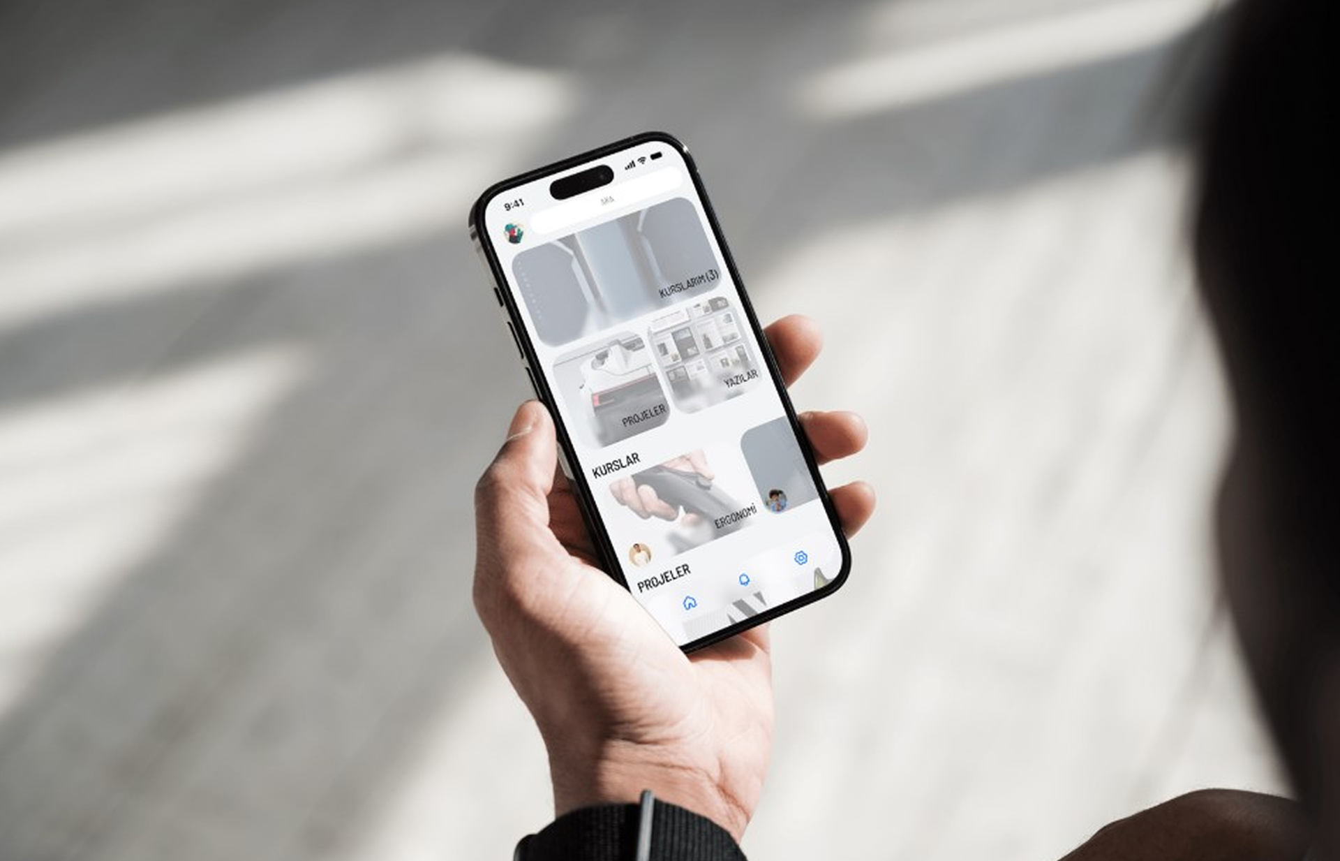 Mobile app design visual 1